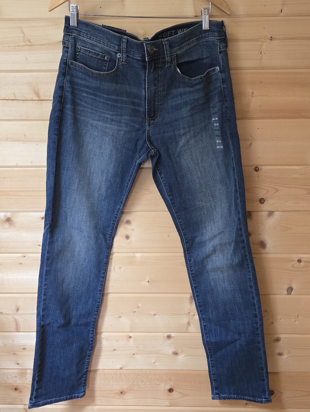 NWT! Gap Factory, GapFlex, Slim Soft Wear, Medium Indigo, 32×32